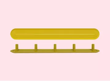AT Tactile Strips – Polyurethane Directional Strips with Concentric Line Pattern