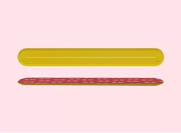 AT Tactile Strip – Self Adhesive Polyurethane Directional Strip with Concentric Lines Pattern on Top