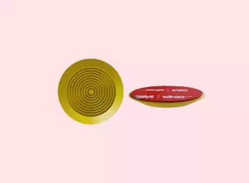 Self Adhesive AT Tactile Stud With Concentric Rings Pattern on Top