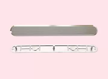 Stainless Steel Casting Tactile Strip: Directional Strip with Linear Pattern (Casting Finish)